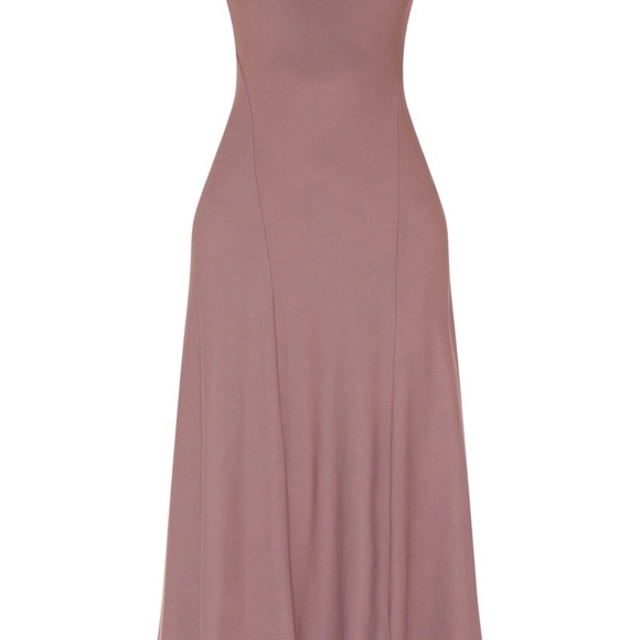 MUSHROOM PANELLED FLOATY MAXI DRESS - Picture 4 of 4